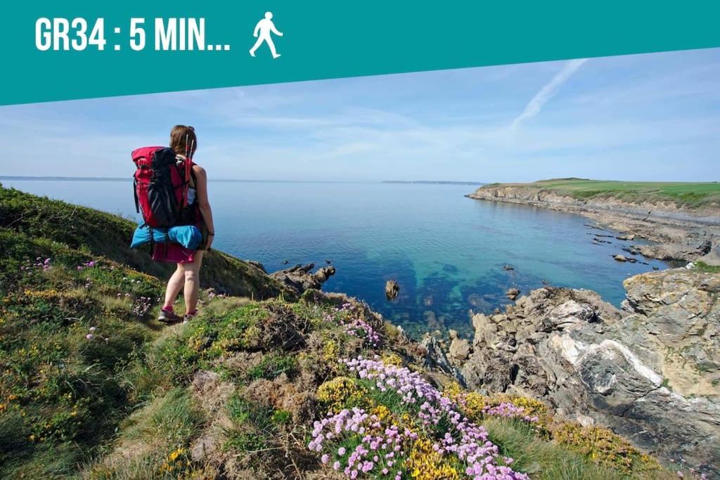 Ar Bili/Vue Mer/Wifi Crozon Luaran gambar